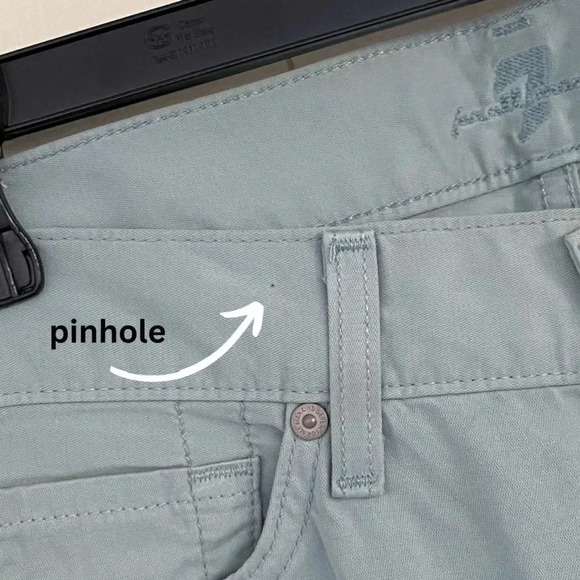 7 for All Mankind, Slimmy Slim Fit Pants, Mint Green, Seafoam - Picture 7 of 9